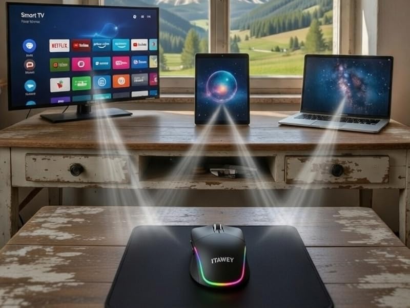 compatibility connects up to three devices. Tri mode. Smart tv like android tvs