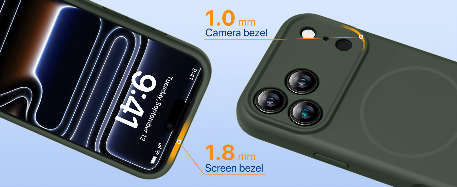 iPhone 17 Pro Max Case Silicone Magnetic