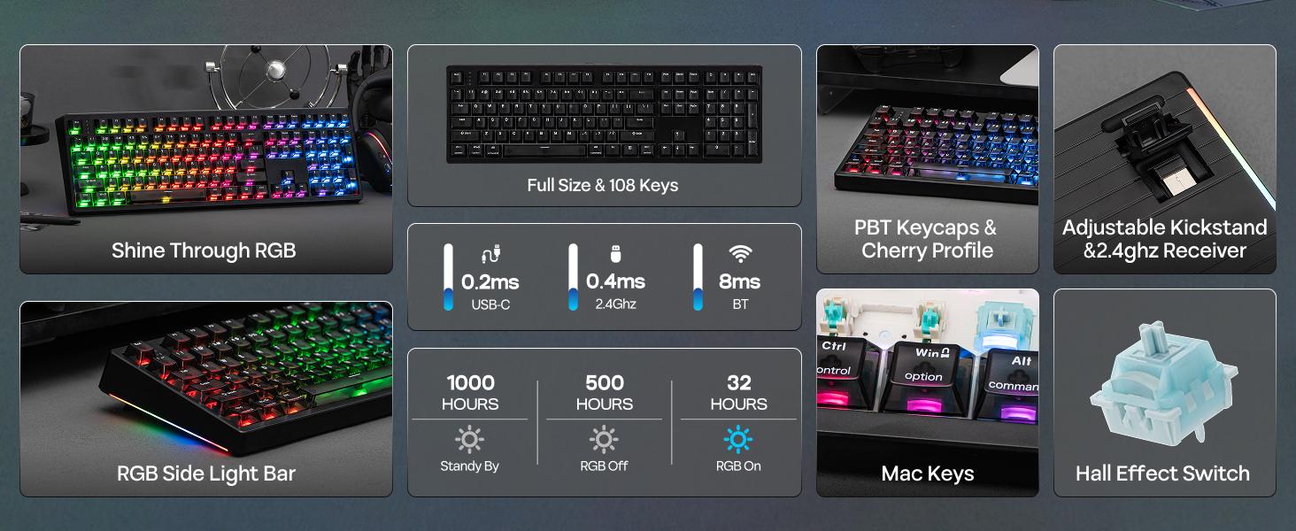 Wireless Gaming Keyboard