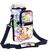 icolor Water Bottle Carrier Bag For Stanley IceFlow Flip Straw Tumbler 30oz Stanley IceFlow Mug C...