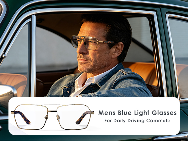 Blue Light Glasses Men/Women, Blue Light Blocking Glasses, Computer Screen Blocker Eyes Protection