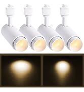 ELEGLO 12W LED Track Light Heads,Focusing H Type LED Track Lighting Fixtures for Accent Retail Ar...