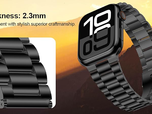 apple watch band black