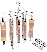 JJC Darkroom 35mm 120 Film Drying Hanging Rack with 10 Clips, Foldable Hanger Windproof for 135, ...