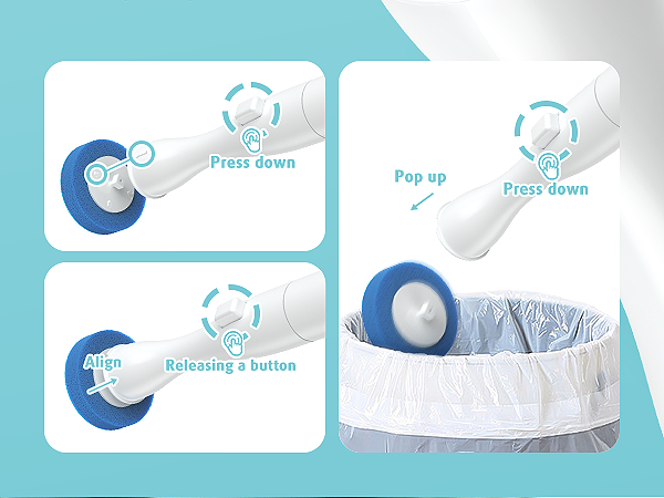  Hands-Free Electric Toilet Brush