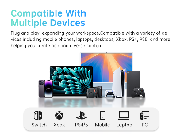 Compatible With Multiple Devices
