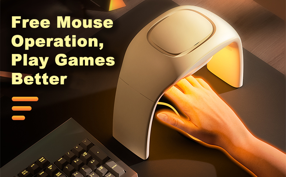 Heated Mouse Pad Hand Warmer, 110V Heated Desk Warmer for Office Gaming