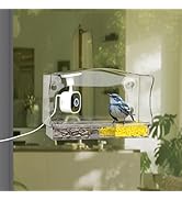 Freesason Smart Bird Feeder with Camera &amp; AI Bird Identifier, 2K HD Auto-Capture Video, Window Mo...