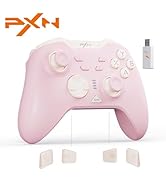 PXN P5 Wireless Gaming Controller, Hall Effect Joystick, 2.4G PC Gaming Controller, Hall Triggers...