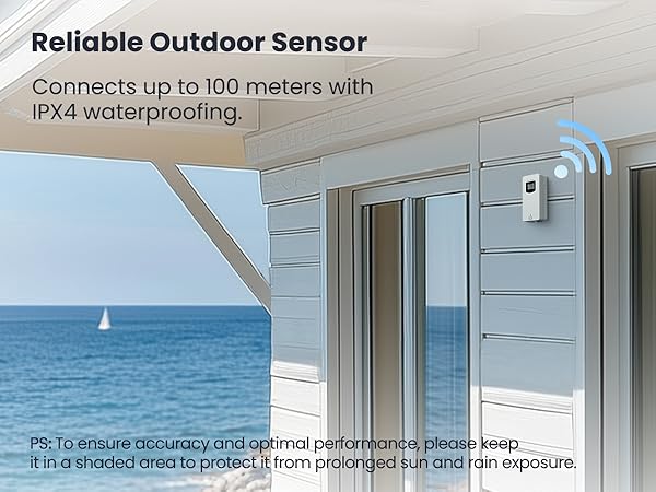 Newentor Weather Station Wireless Indoor Outdoor