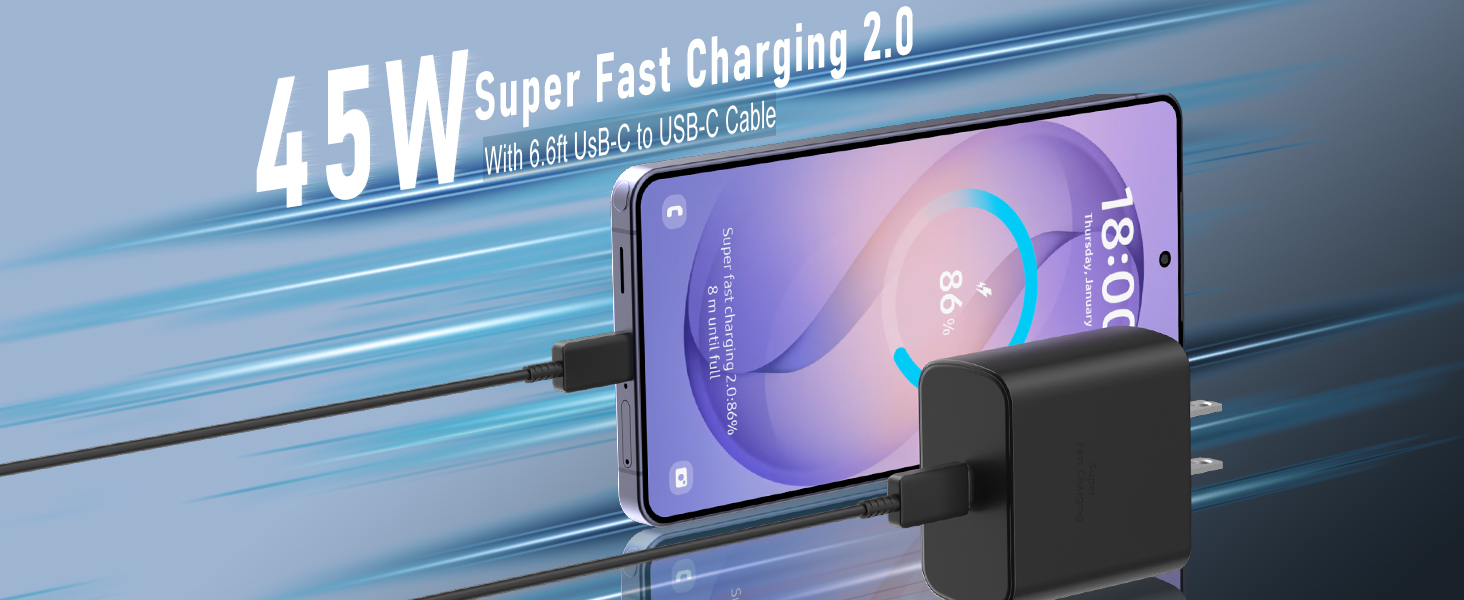 Samsung galaxy s26 s25 s24 ultra fast charger type c charger fast charging
