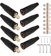 4 Set LC-40 Welding Lead Connectors Cam Design Quick Connector Welding Cable Connector Tools and ...