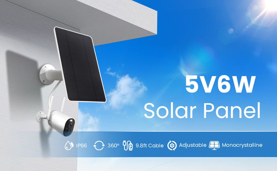 5v6w USB C solar panel