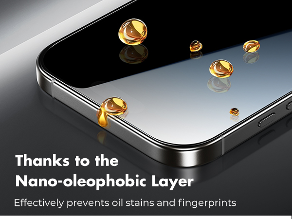 Tempered Glass Screen Protector for iPhone 16 Pro Max