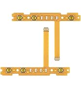 Mcbazel Replacement SL SR Left Right Sync Button Ribbon Flex Cable Set for NS Switch NS Joy-Con C...