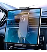 EEEKit 2 in 1 CD Slot Tablet Car Mount, Universal 360° Rotation CD Player Car Phone Holder for 4-...