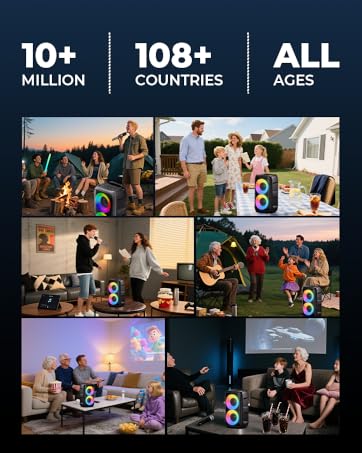 speaker with microphone party speakers bluetooth wireless