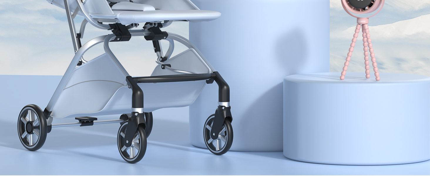 stroller fan clip on for baby