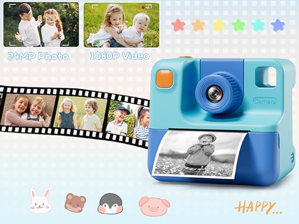 instant print camera for kids