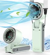 PlayHot Portable Handheld Turbo Fan, 5 Gear Wind, Battery Operated, Up to 20 Working Hours, 3 IN ...