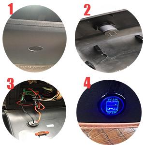 Dual USB Charger Socket