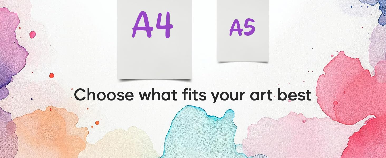 watercolor paper water color 85 x 11 pad bulk painting paint sketch for kids cards books acrylic 5x7