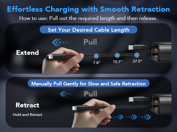 retractable car charger