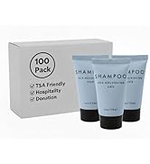Trail maker 100 pack 1 oz Travel Shampoo for Hospitality, Hotel, Donation, Charity, Homeless (100...