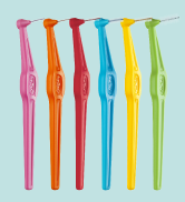 A link to a listing for angled interdental brushes great for braces, crowns, bridges, and more.