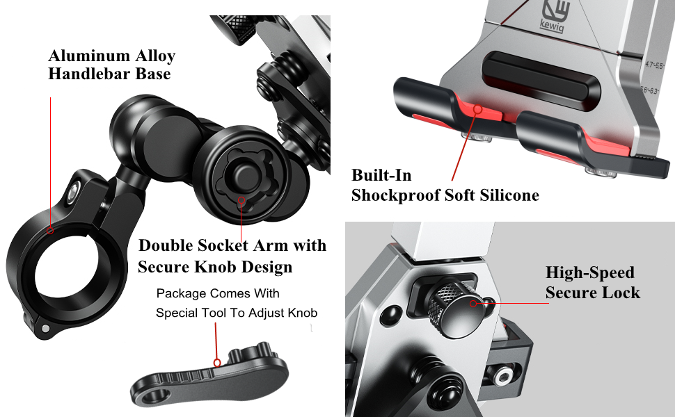 Equipped with high-speed secure lock