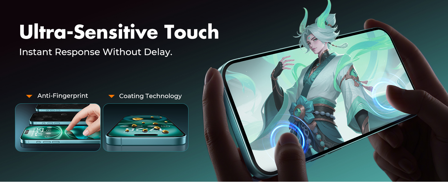 screen protector iphone 16 plus