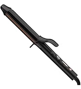 ANNLARY 1.25 Inch Curling Iron, 1 1/4 Titanium Ceramic Hair Curler, Fast Heating Curling Wand wit...