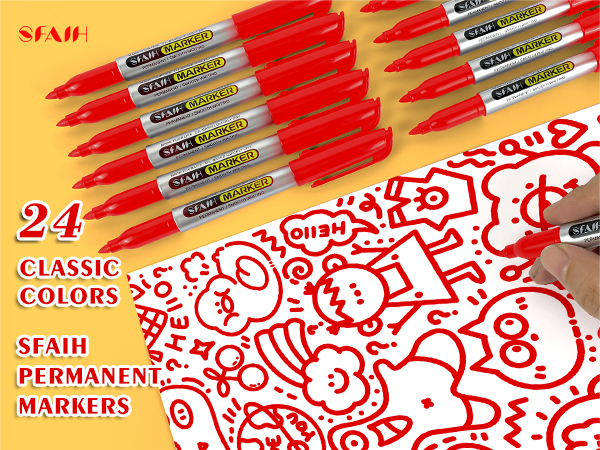 Permanent Markers Bulk