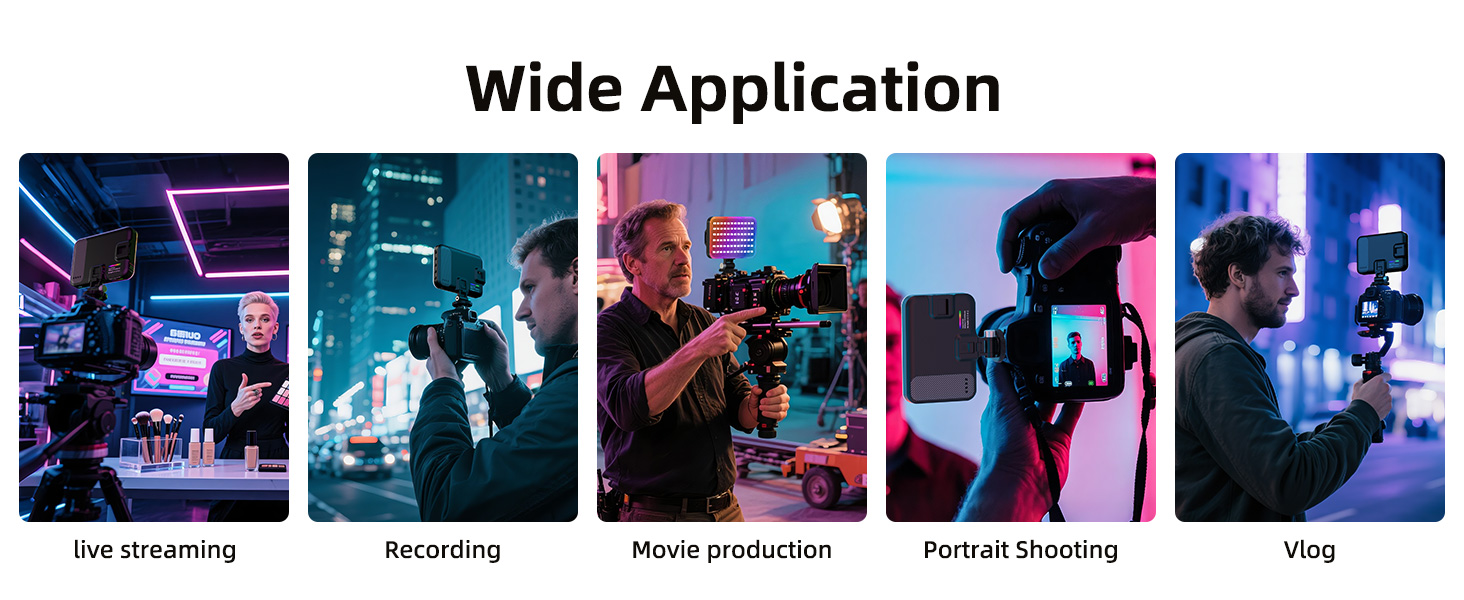 RGB Camera Light , Photo Light ,Portable Video Light