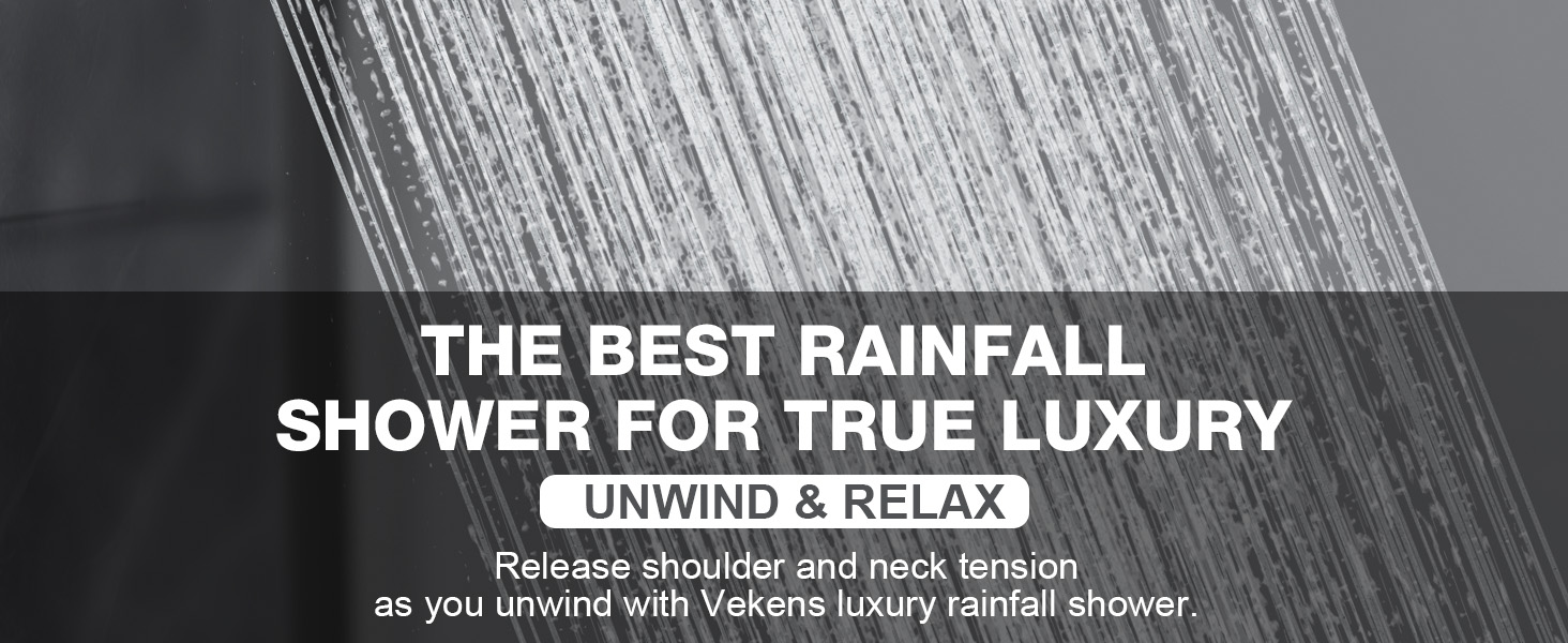 veken shower head rain shower head shower heads with handheld spray combo bathroom accessories