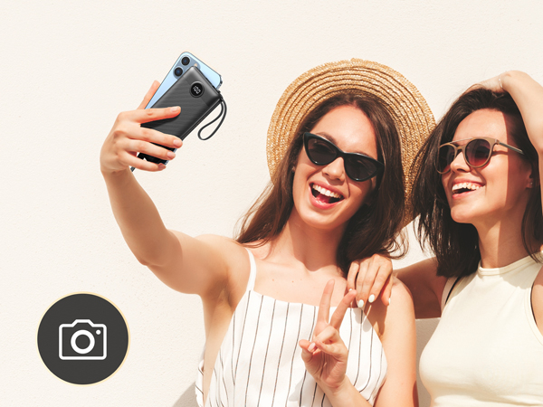 power bank with built in cables 10000mAh