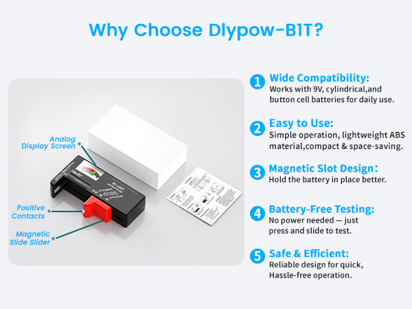 alkaline battery tester