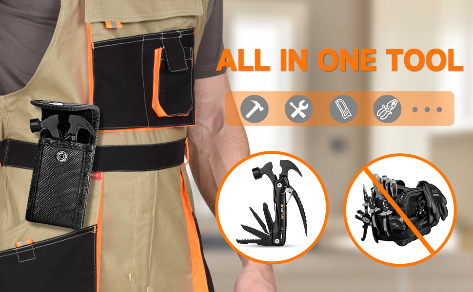 Hammer Multitool Birthday Gifts for Men