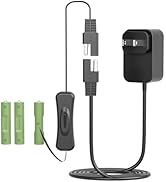 AC Continuous Power Supply AAA Dummy Battery Kit(Only Replace 3 AAA) Compatible with La Crosse Di...