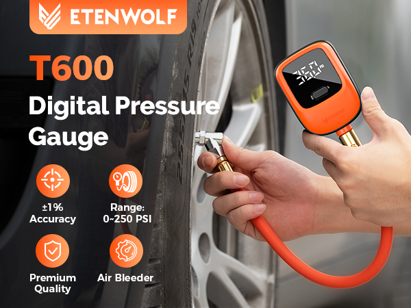 digital tire pressure gauge