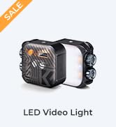 K&F Concept RGB Video Light, 360° Full Color Portable Photography Light, LED Camera Light w 21 Li...