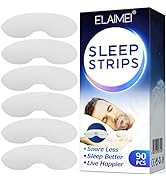 Mouth Tape for Sleeping,90 Pcs Sleep Strips,Sleep Tape for Your Mouth for Nighttime Sleeping,Mout...