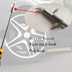 Tire Cleaning Hook