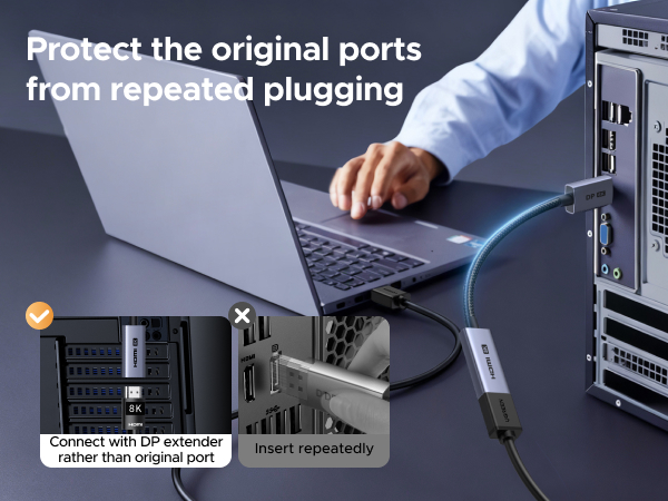 Protect the original ports