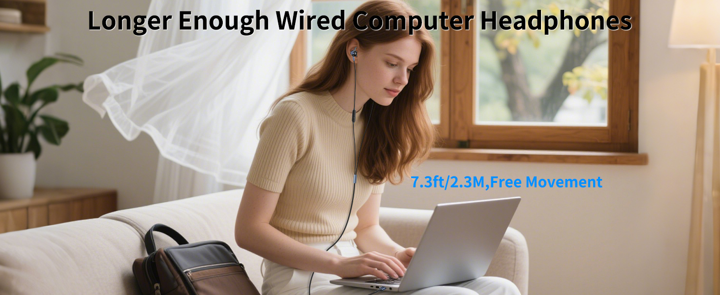 earbuds wired usb for computer school