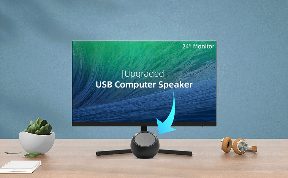 [Upgraded] USB Computer Speaker
