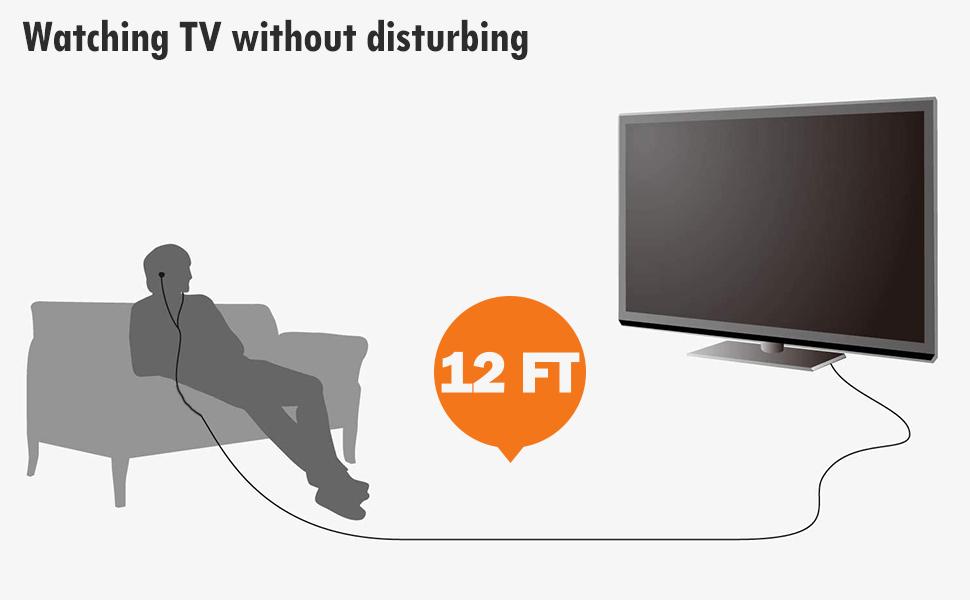 Watching TV without Disturbing