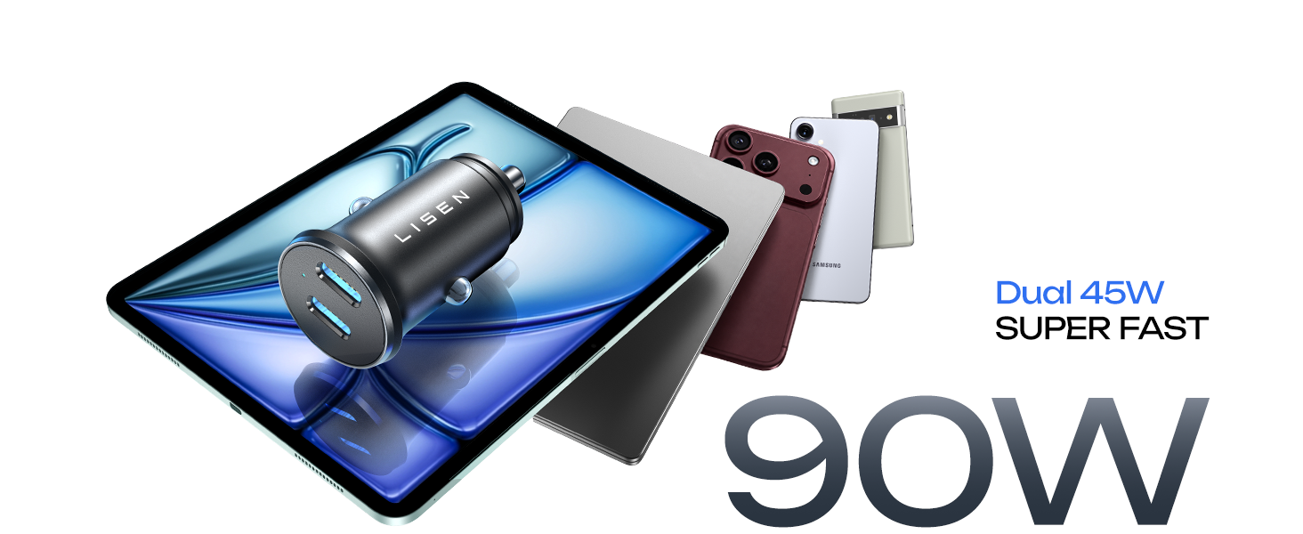 car charger usb c fast charge