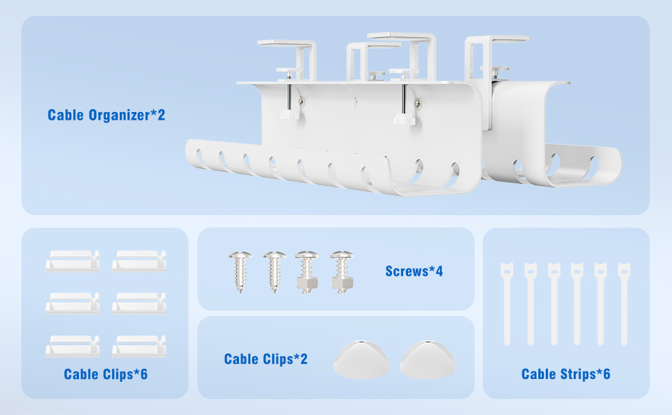 under desk cable management