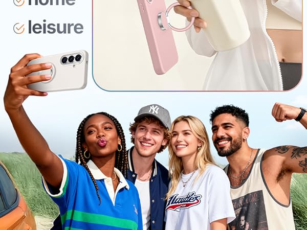 s26 plus silicone case with stand